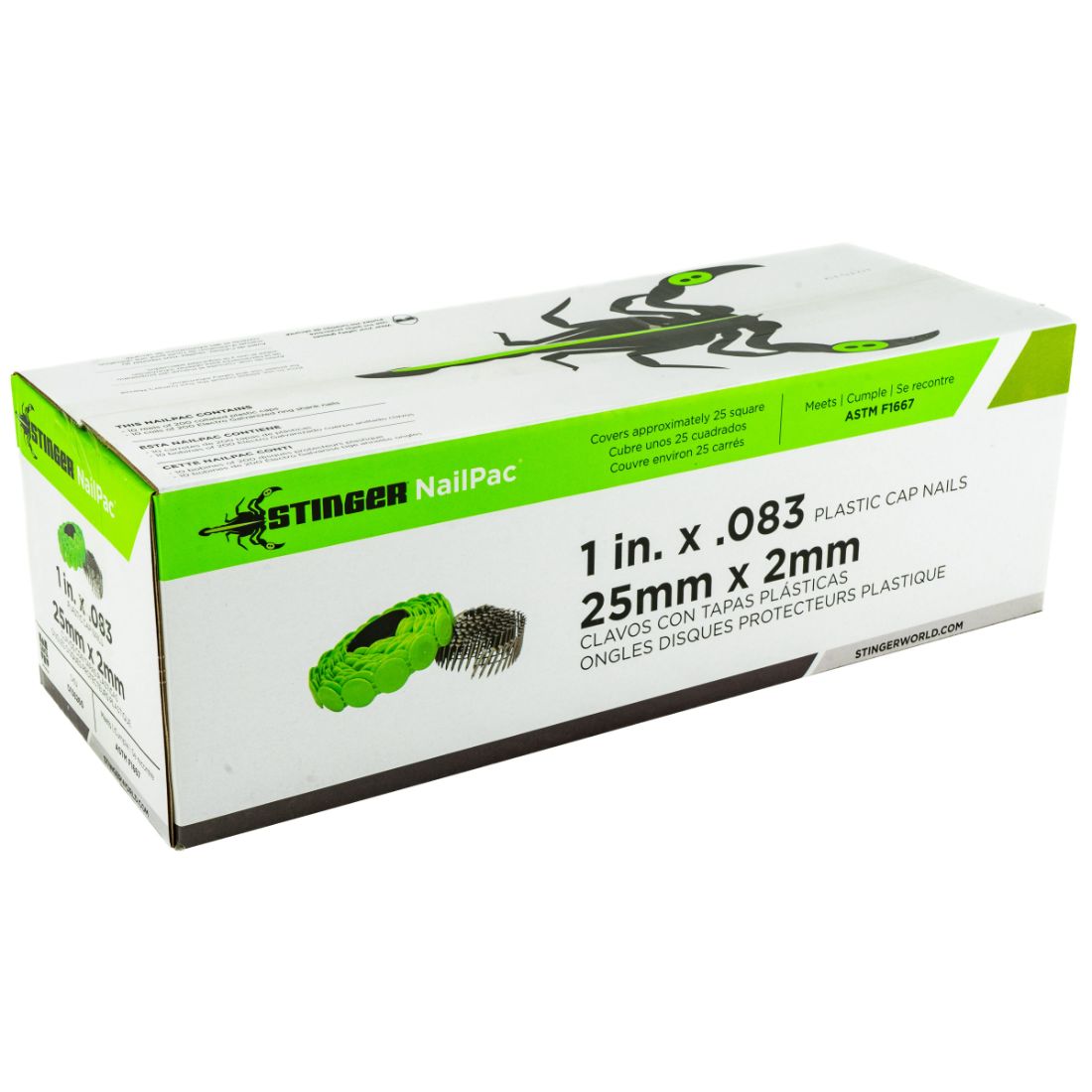 Stinger Cap Nails 25mm PlaceMakers NZ